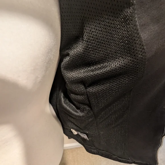 Harley-Davidson Women's Black Nylon Bomber Riding Jacket RN 103819 - Picture 11 of 16